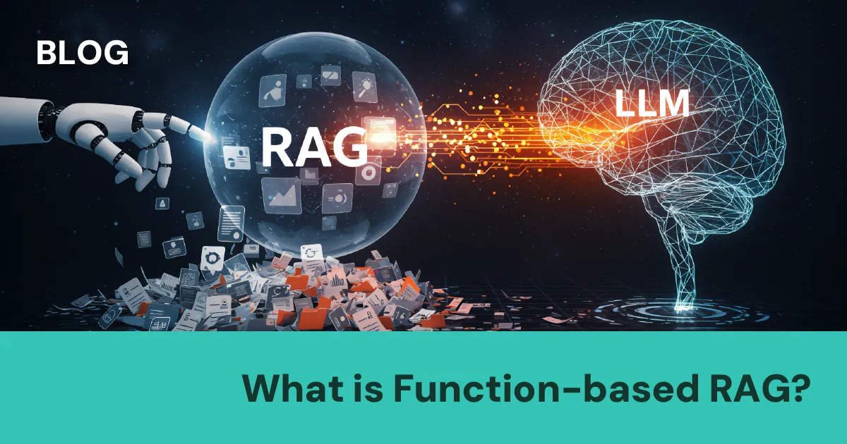 Function-based RAG: Extending LLMs Beyond Static Knowledge Bases