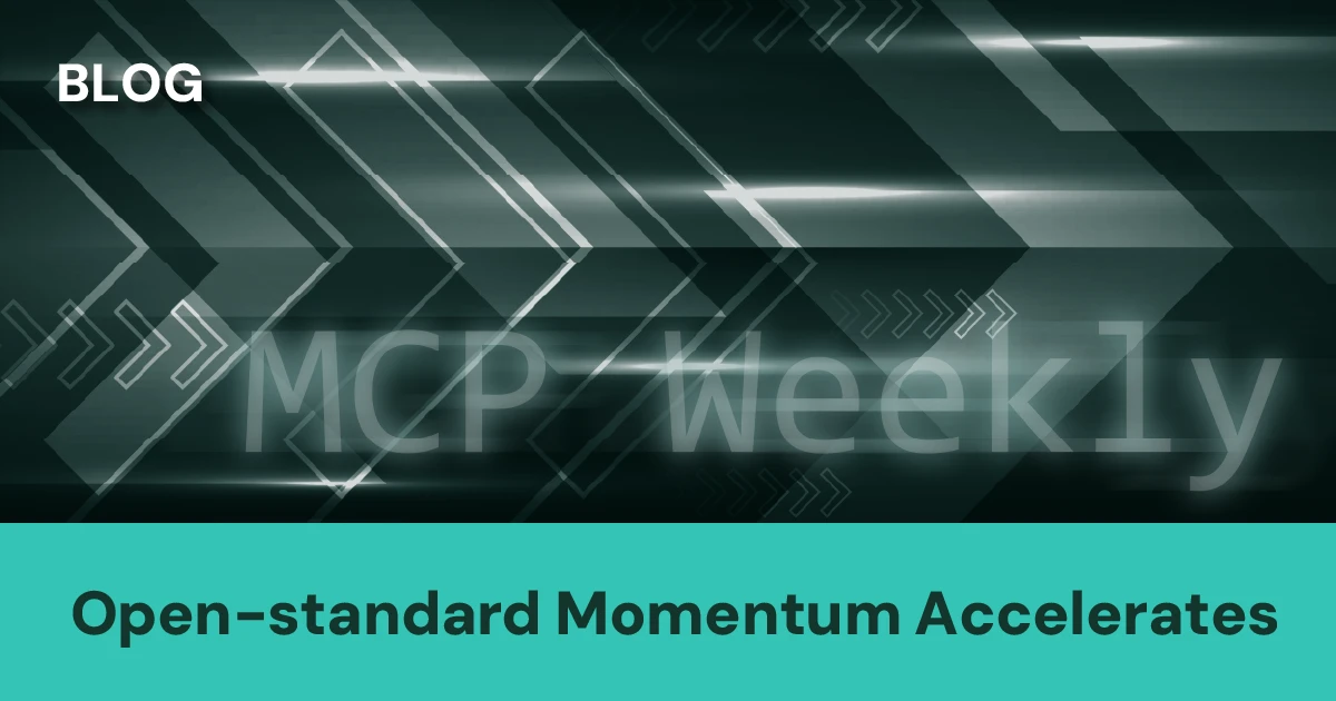 MCP Weekly: Open-Standard Momentum, Agent-Assignable Jira, and Anthropic’s Defense Line