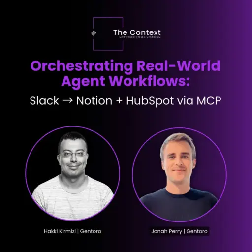 Orchestrating Real-World Agent Workflows with MCP: Slack → Notion & HubSpot (Live Demo)